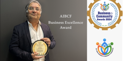 Ande Aditya, Honored with “AIBCF – Business Excellence Award”